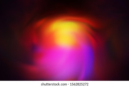 Dark Pink, Yellow vector blurred template. Shining colored illustration in smart style. The best blurred design for your business.