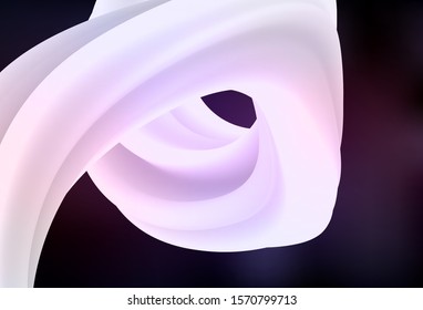 Dark Pink, Yellow vector blurred shine abstract template. Shining colorful illustration in smart style. Elegant background for a brand book.