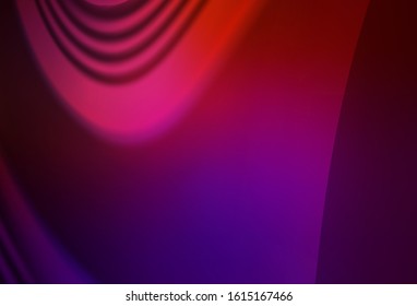 Dark Pink, Yellow vector blurred shine abstract background. Creative illustration in halftone style with gradient. Background for a cell phone.