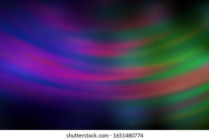 Dark Pink, Yellow vector blurred bright template. New colored illustration in blur style with gradient. Background for designs.