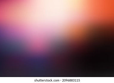 Dark Pink, Yellow vector blurred background. A completely new color illustration in a bokeh style. Brand new design for your business.