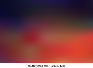 Dark Pink, Yellow vector blurred shine abstract background. Colorful abstract illustration with gradient. Brand new design for your business.