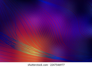 Dark Pink, Yellow vector blurred bright texture. An elegant bright illustration with gradient. Completely new design for your business.