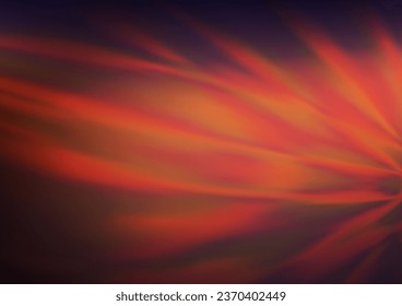 Dark Pink, Yellow vector blurred and colored template. A completely new color illustration in a bokeh style. The elegant pattern for brand book.