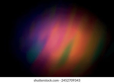 Dunkelrosa, gelbe Vektorgrafik verschwommener Glanz abstrakte Vorlage. Leuchtende farbenfrohe Illustration im Smart Style. Hintergrund für Entwürfe.
