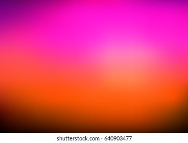 Dark Pink, Yellow vector blurred template. Brand-new colored illustration in blurry style with gradient. The elegant pattern can be used as part of a brand book.