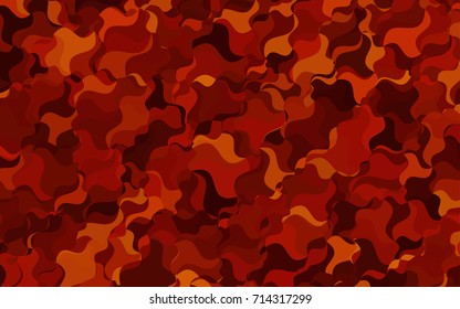 Dark Pink, Yellow vector blurry arched template. blurred geometric sample with gradient.  The template can be used as a background for cell phones.