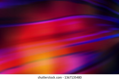Dark Pink, Yellow vector colorful blur backdrop. Colorful abstract illustration with gradient. New style design for your brand book.