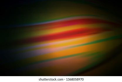 Dark Pink, Yellow vector colorful blur background. Colorful illustration in abstract style with gradient. New style design for your brand book.