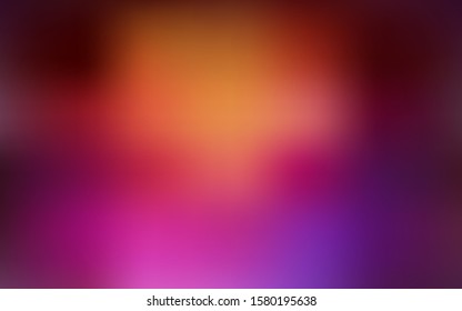 Dark Pink, Yellow vector colorful blur background. Colorful illustration in abstract style with gradient. Elegant background for a brand book.