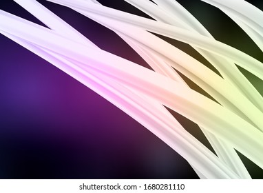 Dark Pink, Yellow vector colorful abstract texture. Glitter abstract illustration with gradient design. Completely new design for your business.