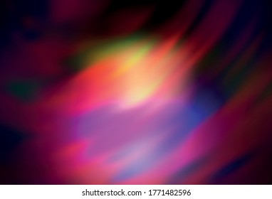 Dark Pink, Yellow vector colorful blur background. Shining colorful illustration in smart style. New way of your design.