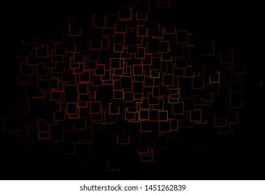 Dark Pink, Yellow vector cover in polygonal style. Illustration with set of colorful rectangles. Pattern can be used for websites.