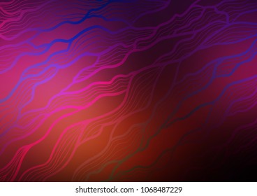 Dark Pink, Yellow vector doodle blurred pattern. Colorful illustration in abstract style with doodles and Zen tangles. The pattern can be used for coloring books and pages for kids.