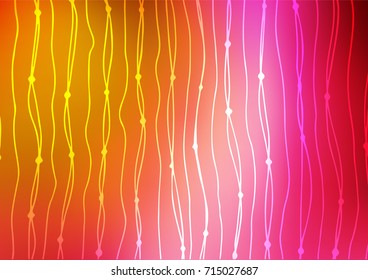 Dark Pink, Yellow vector doodle blurred background. Creative illustration in blurred style with doodles. The textured pattern can be used for website.