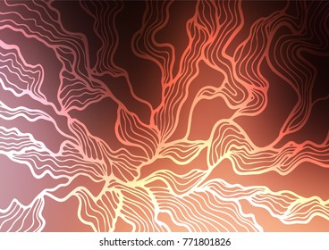 Dark Pink, Yellow vector doodle blurred background. A completely new color illustration in doodle style. The completely new template can be used for your brand book.
