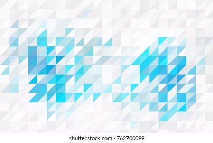 Dark Pink, Yellow vector geometric simple minimalistic background, which consist of triangles on white background. Triangular pattern with gradient for your business design. 