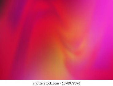 Dark Pink, Yellow vector glossy abstract template. Shining colorful illustration in a Brand new style. Brand new style for your business design.