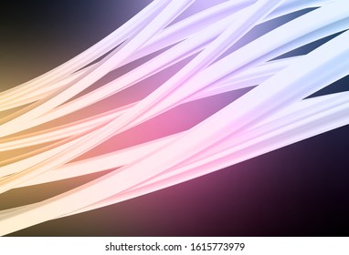 Dark Pink, Yellow vector glossy abstract background. New colored illustration in blur style with gradient. Completely new design for your business.