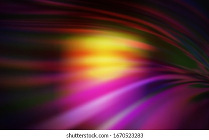Fondo abstracto gloso vectorial oscuro rosa y amarillo. Ilustración colorida en estilo abstracto con degradado. Diseño completamente nuevo para su negocio.