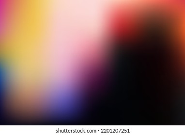 Planta abstracta de glamour vectorial amarilla y rosa oscuro. Ilustración abstracta moderna con gradiente. Elegante portada para un libro de marca.