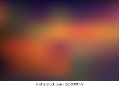 Dark Pink, Yellow vector glossy bokeh pattern. Colorful abstract illustration with gradient. Elegant cover for a brand book.