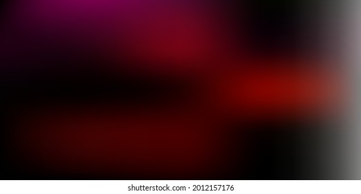 Dark pink, yellow vector gradient blur drawing. Colorful abstract illustration with blur gradient. Background for web designers.