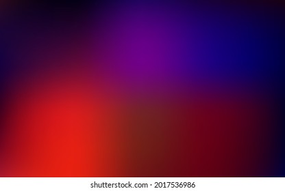 Dark pink, yellow vector gradient blur template. Colorful abstract illustration with blur gradient. Background for web designers.