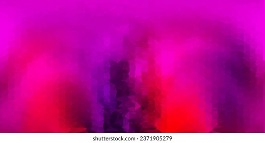 Diseño de polígono de gradiente vectorial amarillo, rosa oscuro. Ilustración colorida decorativa con triángulos abstractos. Fondo de escritorio para tus aplicaciones web.