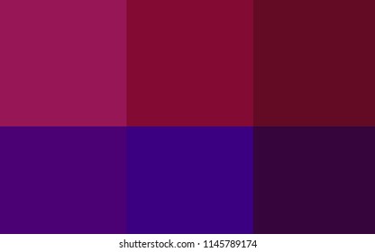 Dark Pink, Yellow vector layout with set of colors. Shining palette with spectrum of colors. Template of colors for smart designers.