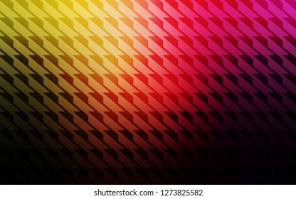Dark Pink, Yellow vector layout with flat lines. Blurred decorative design in simple style with lines. Pattern for ad, booklets, leaflets.