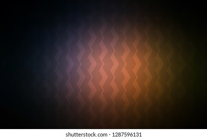 Dark Pink, Yellow vector layout with flat lines. Shining colored illustration with sharp stripes. Pattern for ads, posters, banners.