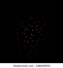 Dark Pink, Yellow vector layout with bright stars. Modern geometric abstract illustration with stars. Pattern for wrapping gifts.