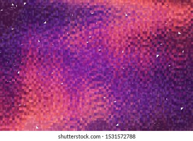 Dark Pink, Yellow vector layout with lines, rectangles. Rectangles on abstract background with colorful gradient. Pattern for busines ad, booklets, leaflets