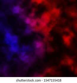 Dark Pink, Yellow vector layout with circle shapes. Abstract decorative design in gradient style with bubbles. Design for posters, banners.