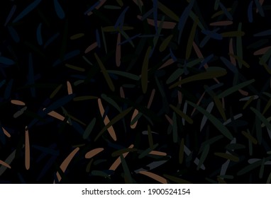 Diseño vector amarillo rosado oscuro con líneas planas. Líneas sobre fondo abstracto borroso con degradado. Patrón de anuncios, folletos, folletos.