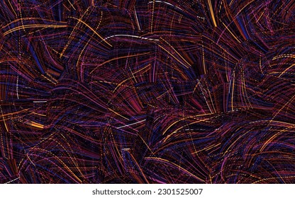 Dark Pink, Yellow vector layout with wry lines. Brand new colorful illustration in curved style. Business design for posters, banners.