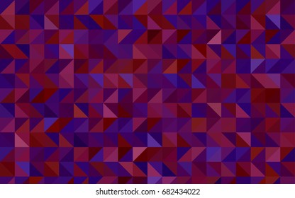 Dark Pink, Yellow vector low poly template. Shining colored illustration in a brand-new style. A completely new template for your business design.