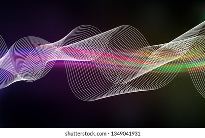 Dark Pink, Yellow vector modern elegant backdrop. An elegant bright illustration with gradient. Background for a cell phone.