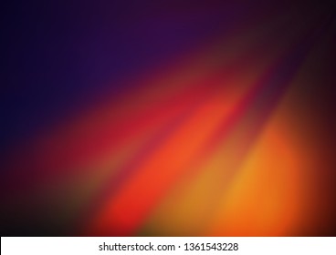 Dark Pink, Yellow vector modern bokeh pattern. An elegant bright illustration with gradient. A completely new template for your design.
