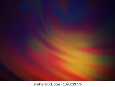 Dark Pink, Yellow vector modern elegant template. A completely new color illustration in a bokeh style. The template can be used for your brand book.