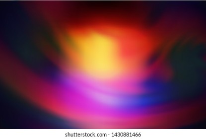 Dark Pink, Yellow vector modern elegant background. Abstract colorful illustration with gradient. Background for designs.