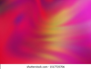 Dark Pink, Yellow vector modern elegant background. An elegant bright illustration with gradient. The background for your creative designs.