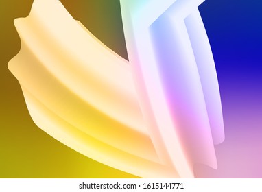 Dark Pink, Yellow vector modern elegant backdrop. Abstract colorful illustration with gradient. Blurred design for your web site.