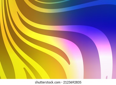 Oscuro rosa, Amarillo vector moderno y elegante fondo. Ilustración creativa en estilo de semitono con gradiente. Nuevo estilo para el diseño de su negocio.