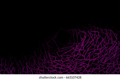 Dark Pink, Yellow vector modern geometrical background. Abstract template. Geometric pattern in square style with gradient.