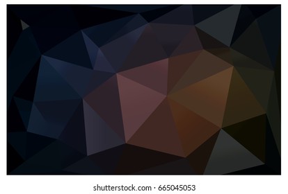 Dark Pink, Yellow vector modern geometrical abstract background. Texture, new background. Geometric background in Origami style with gradient. 