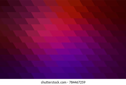 Dark Pink, Yellow vector modern geometrical background. Abstract template. Geometric pattern in square style with gradient.