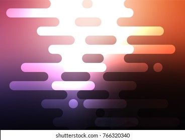 Dark Pink, Yellow vector natural abstract template. Brand-new colored illustration in blurry style with doodles. The template can be used as a background for cell phones.