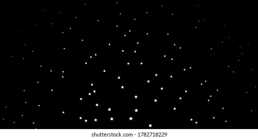 Dark Pink, Yellow vector pattern with abstract stars. Blur decorative design in simple style with stars. Theme for cell phones.